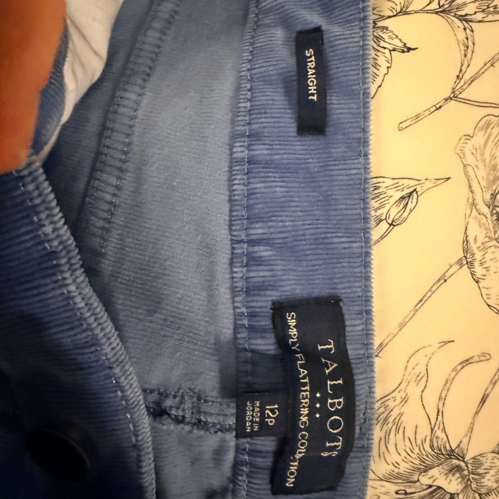 Talbots Simply Flattering Corduroy Pants – Straight Leg - Picture 7 of 8